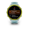 Смарт-часы GARMIN FORERUNNER 570 (47 мм) ярко-желтый алюминий белый/бирюза