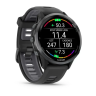 Смарт-часы GARMIN FORERUNNER 970 карбоново-серый DLC титан/черный