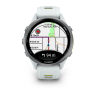 Смарт-часы GARMIN FORERUNNER 970 титан белый/ярко-желтый