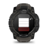 Смарт-часы GARMIN INSTINCT 3 (50 мм) AMOLED черные/угольные