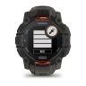 Смарт-часы GARMIN INSTINCT 3 (50 мм) Solar черный/угольный