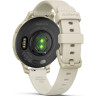 Смарт-часы GARMIN LILY 2 ACTIVE лунное золото с силиконовым ремешком цвета слоновая кость