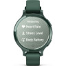 Смарт-часы GARMIN LILY 2 ACTIVE яшмово-зеленые с зеленым силиконовым ремешком
