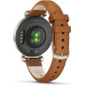 Смарт-часы GARMIN LILY 2 CLASSIC CREAM GOLD WITH TAN LEATHER BAND