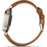 Смарт-часы GARMIN LILY 2 CLASSIC CREAM GOLD WITH TAN LEATHER BAND