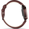 Смарт-часы GARMIN LILY 2 CLASSIC DARK BRONZE WITH MULBERRY LEATHER BAND