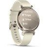 Смарт-часы GARMIN LILY 2, кремовое золото, силиконовый ремешок кокосового цвета