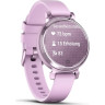 Смарт-часы GARMIN LILY 2, сиреневый металлик с сиреневым силиконовым ремешком