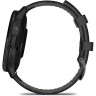 Смарт-часы GARMIN VENU 3 SLATE STAINLESS STEEL BEZEL WITH BLACK CASE AND LEATHER BAND
