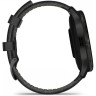 Смарт-часы GARMIN VENU 3 SLATE STAINLESS STEEL BEZEL WITH BLACK CASE AND LEATHER BAND