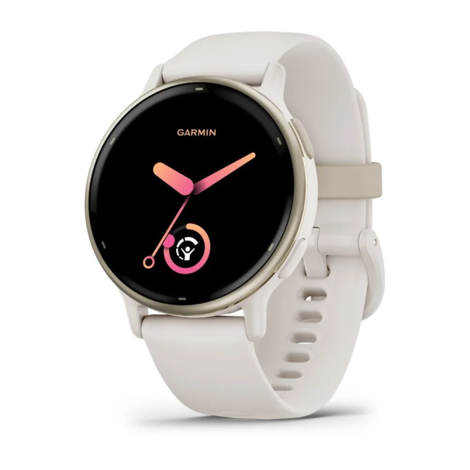 Смарт-часы GARMIN VIVOACTIVE 5 CREAM GOLD ALUMINIUM BEZEL/IVORY