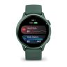 Смарт-часы GARMIN VIVOACTIVE 6 металлик/яшмово-зеленый