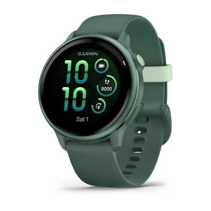 Смарт-часы GARMIN VIVOACTIVE 6 металлик/яшмово-зеленый