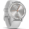 Смарт-часы GARMIN VIVOMOVE TREND с серебристым стальным безелем, серыми корпусом и ремешком