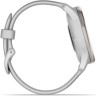 Смарт-часы GARMIN VIVOMOVE TREND с серебристым стальным безелем, серыми корпусом и ремешком