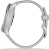 Смарт-часы GARMIN VIVOMOVE TREND с серебристым стальным безелем, серыми корпусом и ремешком