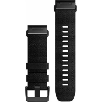 Тканевый ремешок GARMIN QUICKFIT 26 для tactix, fenix 5X/6X/7X, quatix, D2, Foretrex, Descent, тактический черный