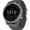 Умные часы GARMIN VIVOACTIVE 4 SHADOW GRAY/SILVER WI-FI GPS