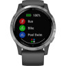 Умные часы GARMIN VIVOACTIVE 4 SHADOW GRAY/SILVER WI-FI GPS