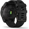 Часы GARMIN FENIX 7 Sapphire карбон серый с силиконовым ремешком