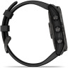 Часы GARMIN FENIX 7 Sapphire карбон серый с силиконовым ремешком