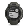 Часы GARMIN INSTINCT 2X SOLAR темно-зеленый