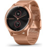 Часы GARMIN VIVOMOVE LUXE розовое золото PVD 18K с ремешком 