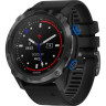 Смарт-часы GARMIN DESCENT MK2I CARBON GREY титановые DLC с черным силиконовым ремешком в комплекте с передатчиком Descent T1