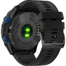 Смарт-часы GARMIN DESCENT MK2I CARBON GREY титановые DLC с черным силиконовым ремешком в комплекте с передатчиком Descent T1