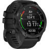 Смарт-часы GARMIN DESCENT MK2S Carbon Gray DLC Black с черным силиконовым ремешком